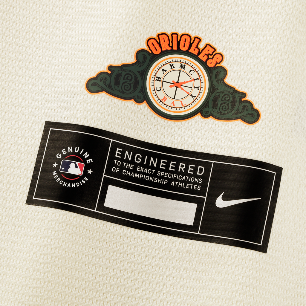 Baltimore Orioles Nike Gunnar Henderson 2026 City Connect Stadium Baseball Jersey - Cream