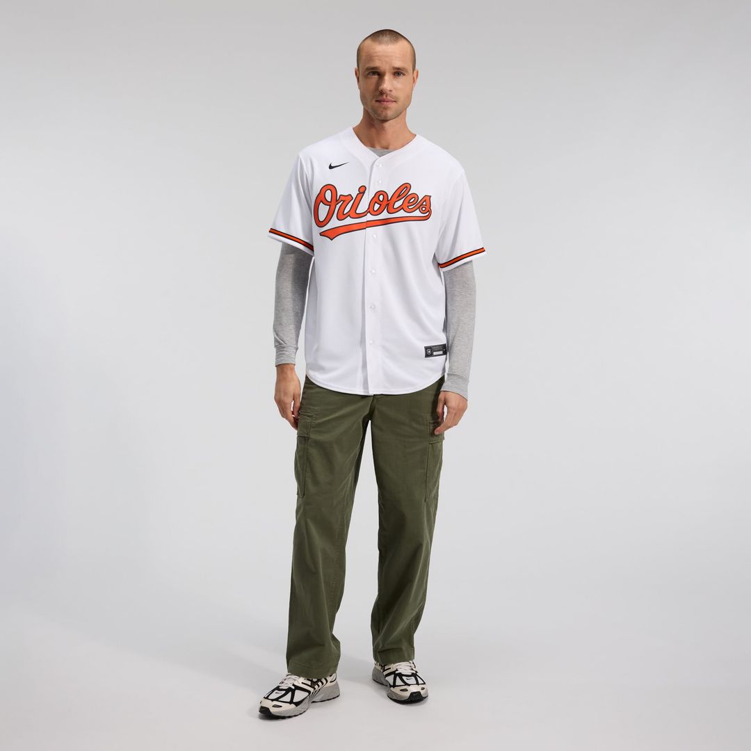 Baltimore Orioles Nike Home Replica Team Baseball Jersey - White