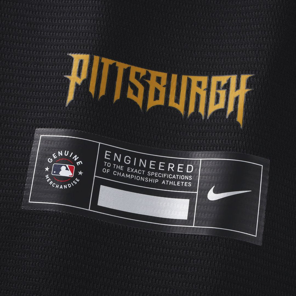 Pittsburgh Pirates Nike 2026 City Connect Stadium Baseball Jersey - Black