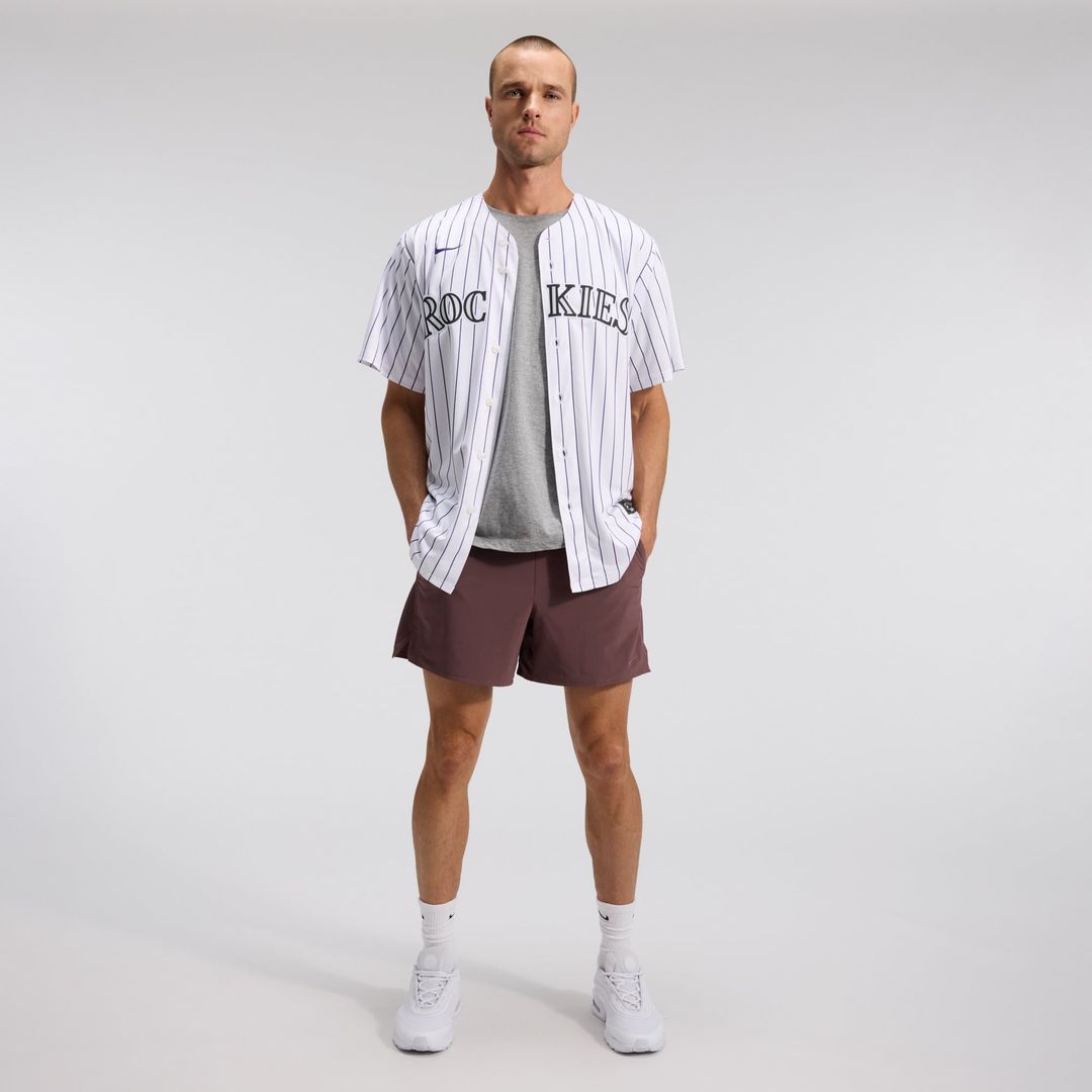 Colorado Rockies Nike Alternate Replica Team Baseball Jersey - Purple