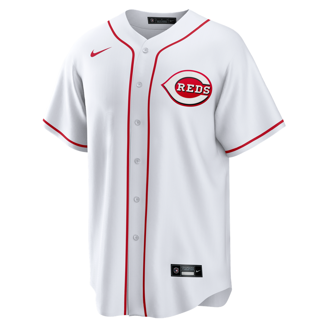Cincinnati Reds Nike Home Big & Tall Replica Baseball Jersey - White