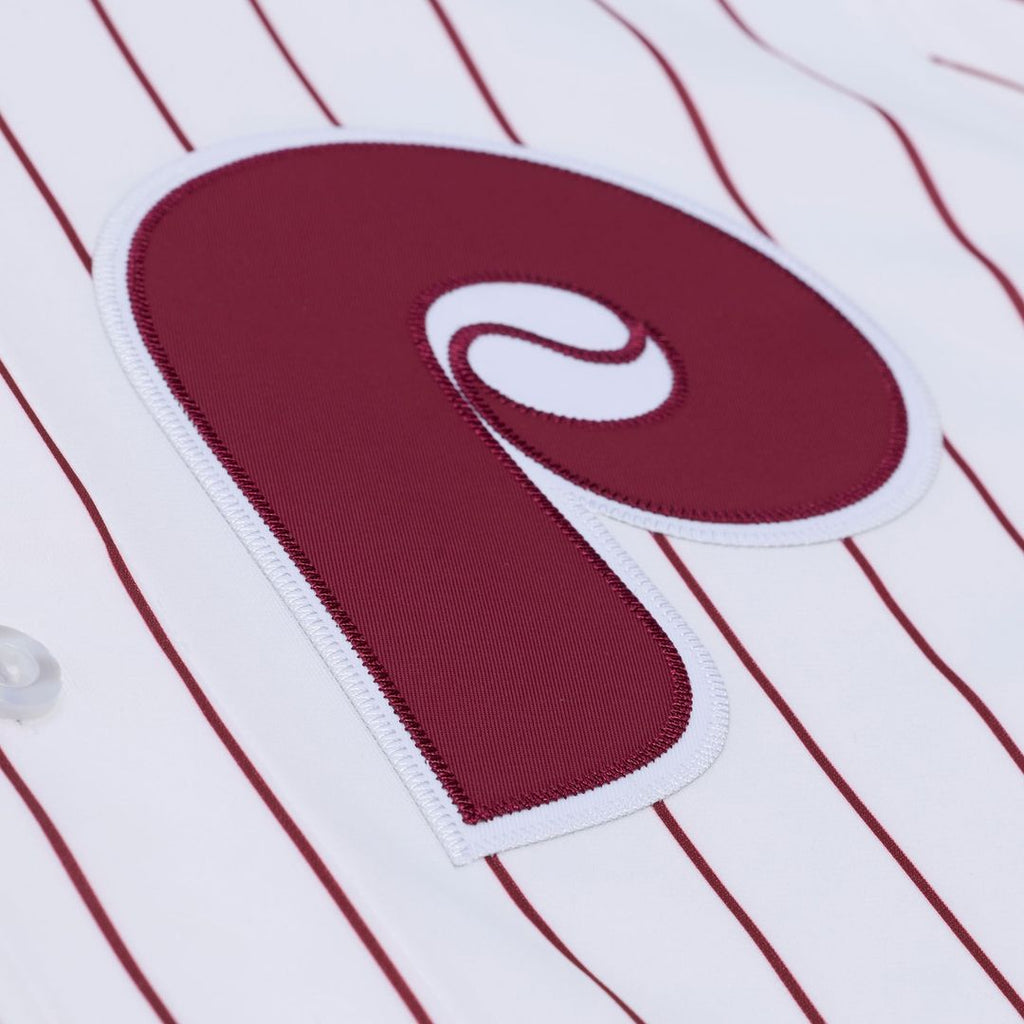 Philadelphia Phillies Mitchell & Ness Jimmy Rollins 2003 Cooperstown Collection Authentic Baseball Jersey - White