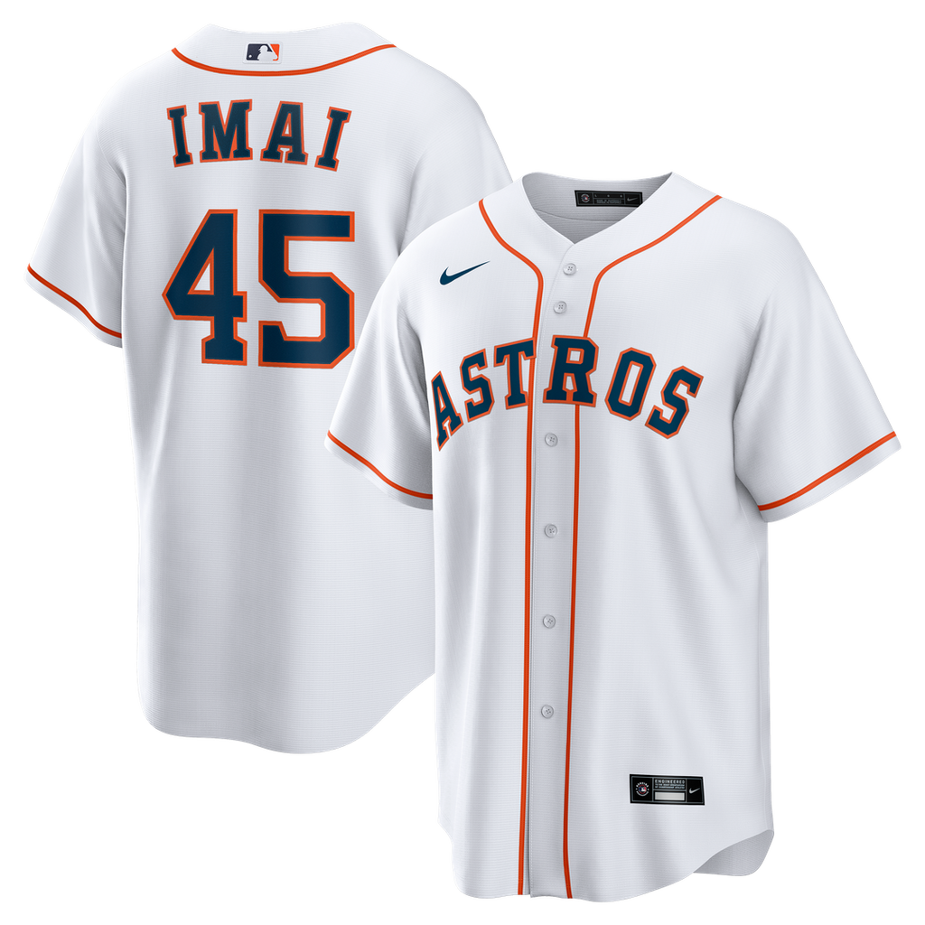 Houston Astros Nike Tatsuya Imai Home Replica Baseball Jersey - White