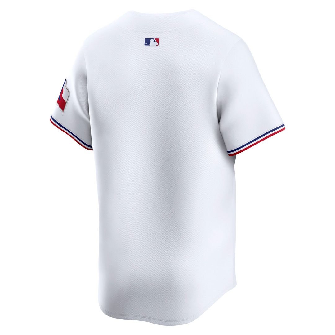 Texas Rangers Nike Home Limited Baseball Jersey - White