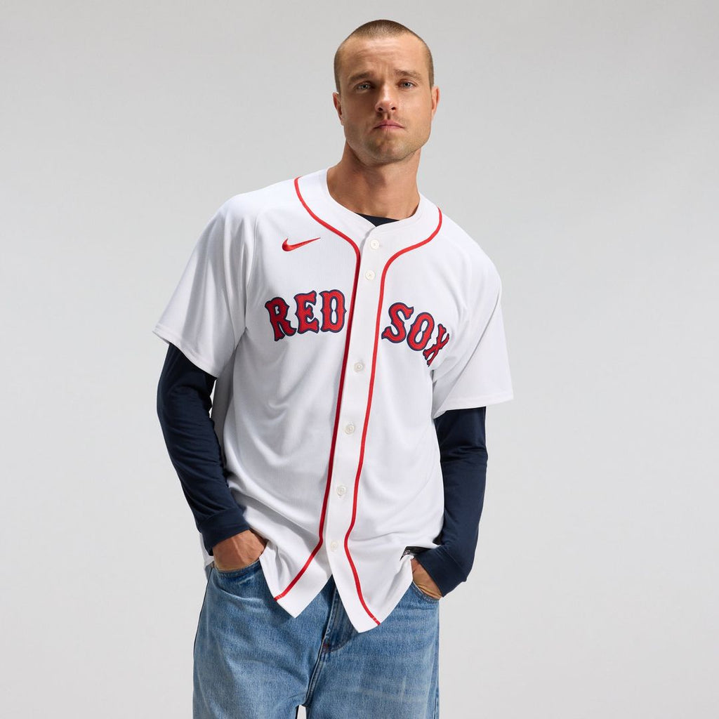 Boston Red Sox Nike Home Limited Baseball Jersey - White