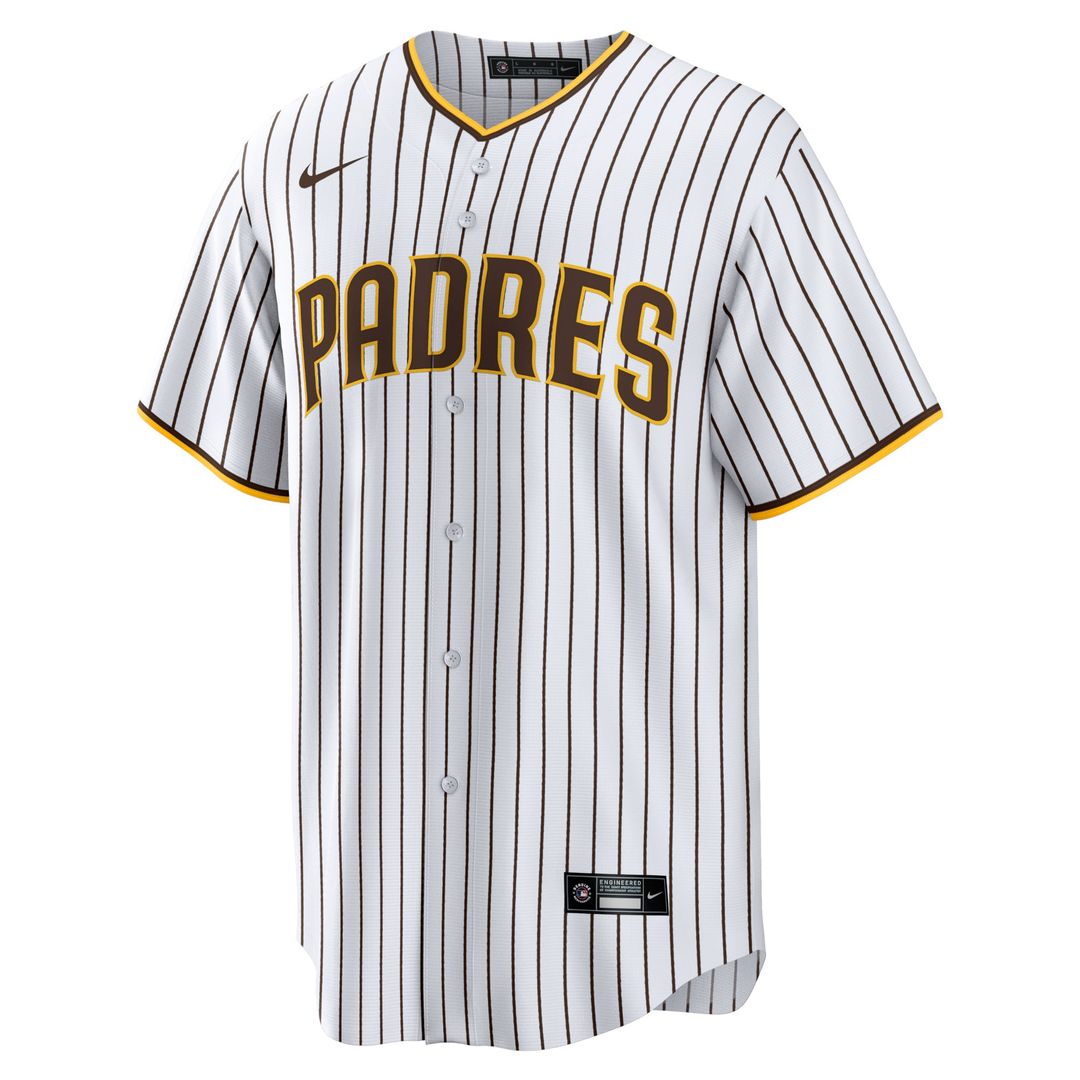 San Diego Padres Nike Home Blank Replica Baseball Jersey - White