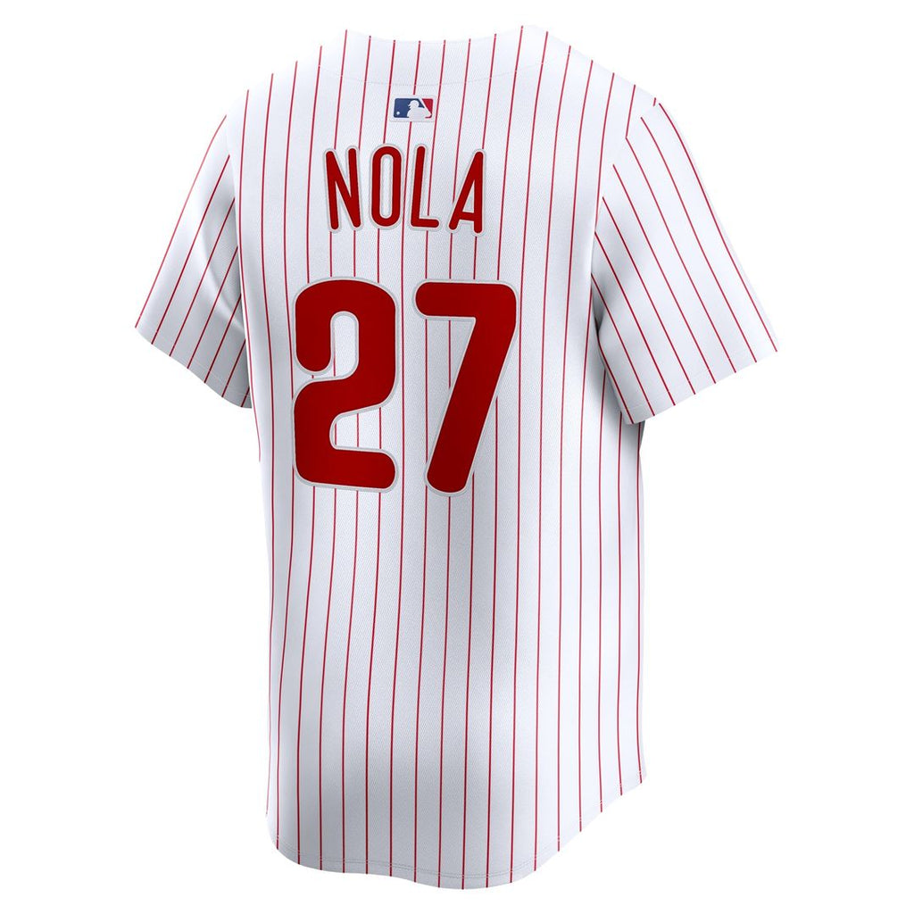 Philadelphia Phillies Nike Aaron Nola Home Limited Baseball Jersey - White