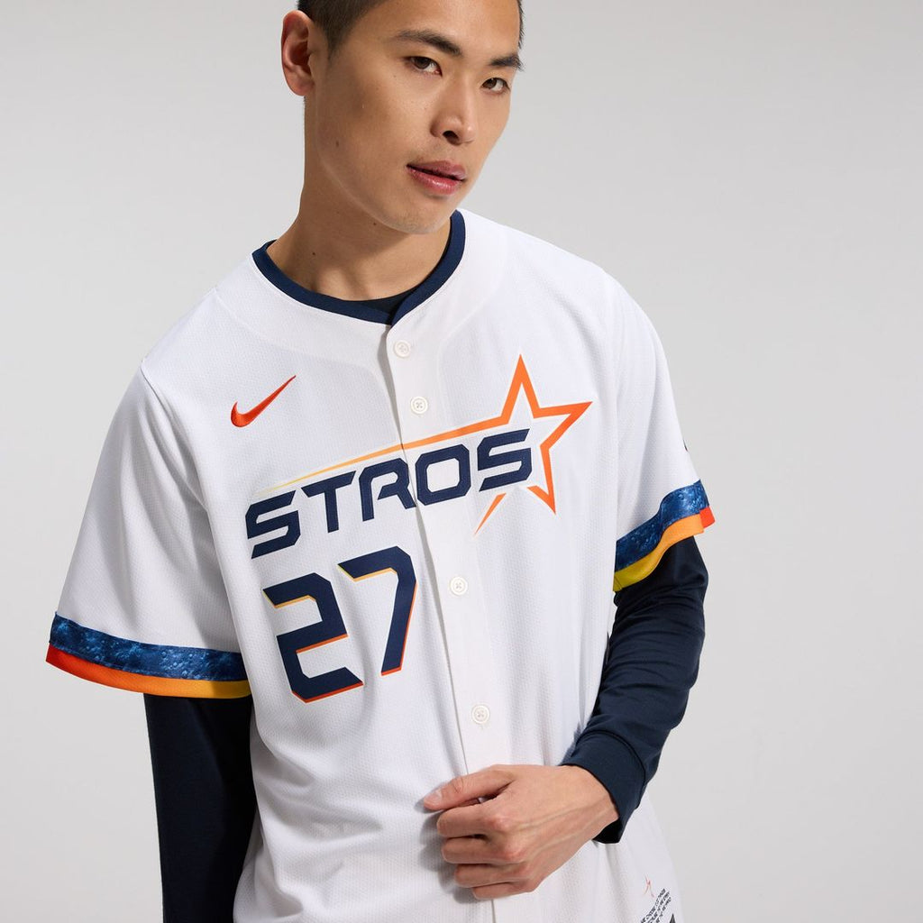 Houston Astros Nike Jose Altuve 2025 City Connect Limited Baseball Jersey - White
