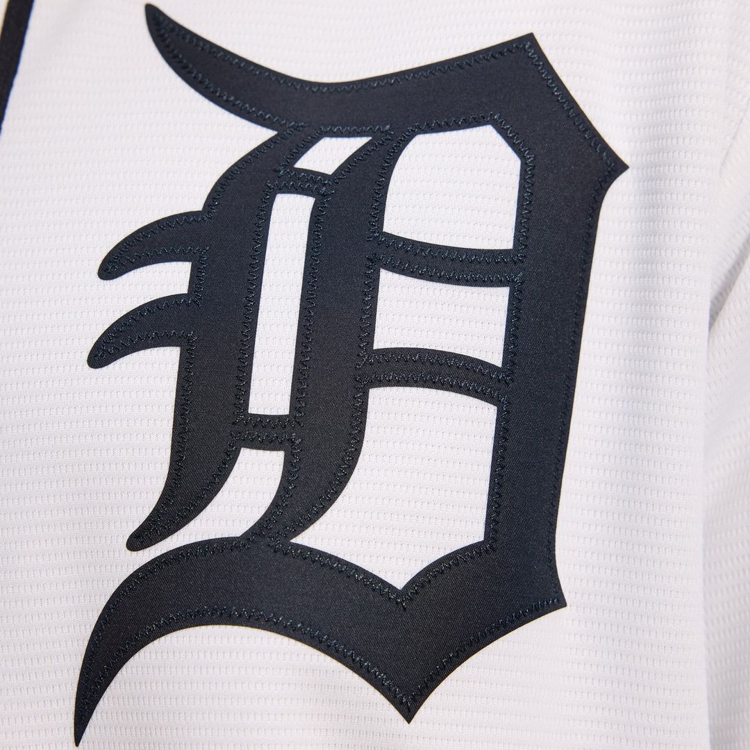 Detroit Tigers Nike Home Replica Baseball Jersey - White