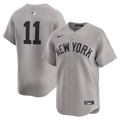 New York Yankees Nike Anthony Volpe Road Limited Baseball Jersey - Gray