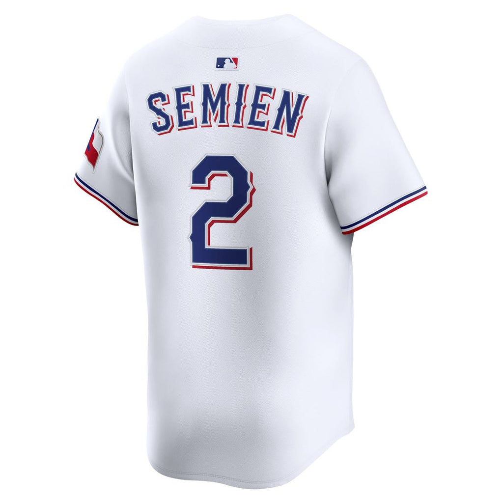 Texas Rangers Nike Marcus Semien Home Limited Baseball Jersey - White