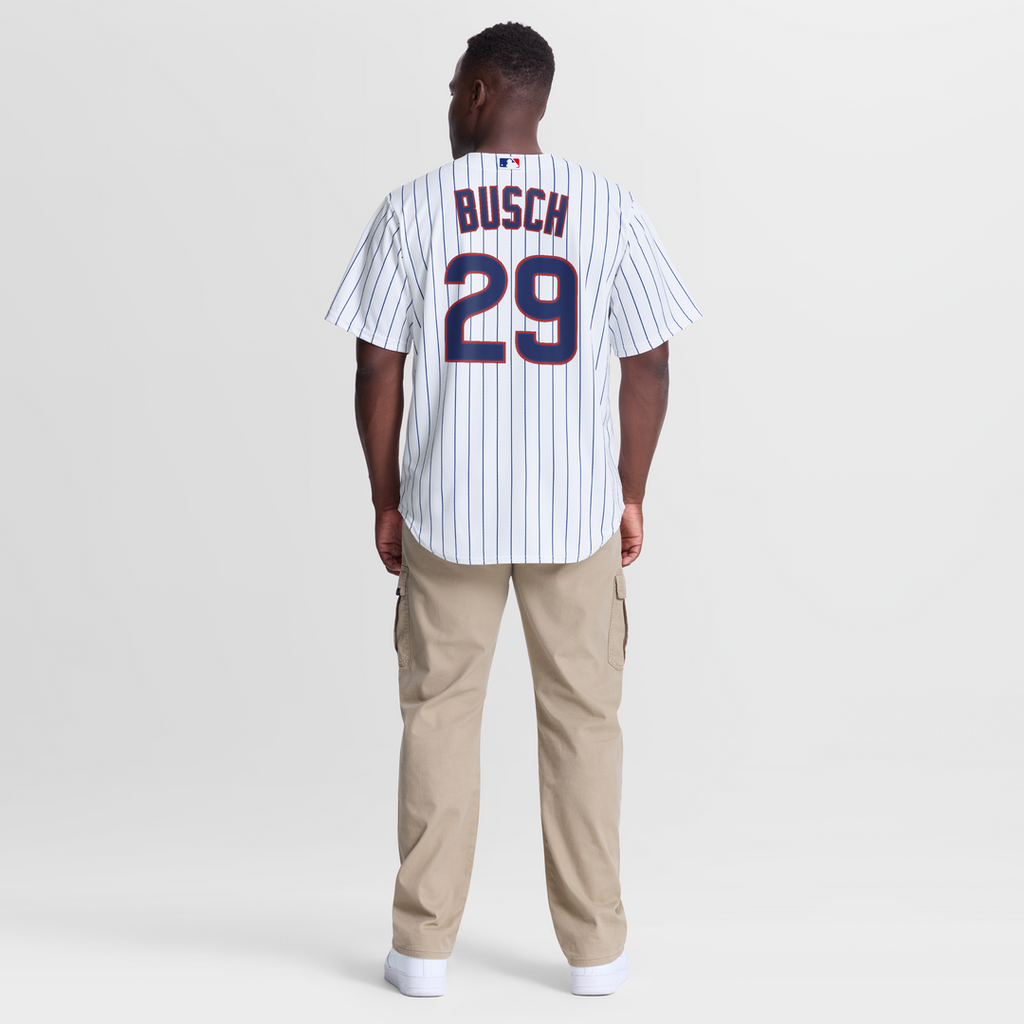 Chicago Cubs Nike Michael Busch Home Replica Baseball Jersey - White