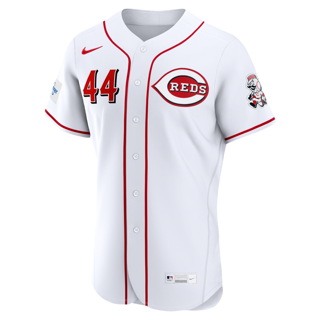 Cincinnati Reds Nike Elly De La Cruz Alternate Authentic Sponsor Patch Baseball Jersey - Red