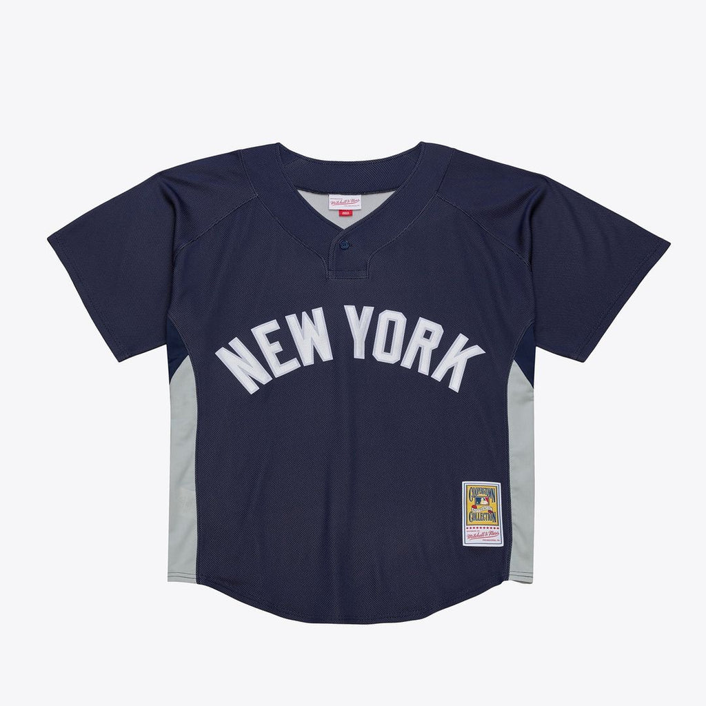 New York Yankees Mitchell & Ness CC Sabathia 2009 Authentic Batting Practice Baseball Jersey - Navy