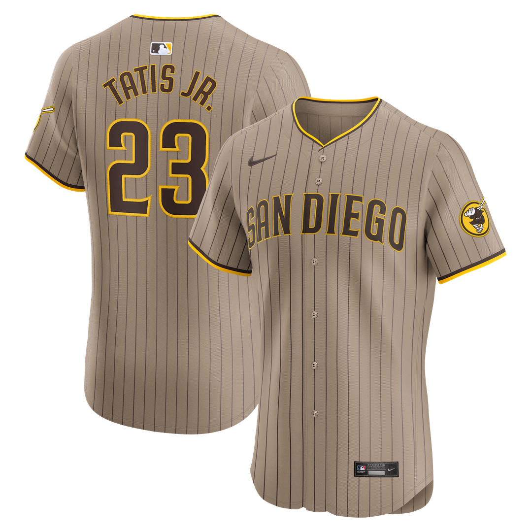 San Diego Padres Nike Fernando Tatis Jr. Home Elite Baseball Jersey - White