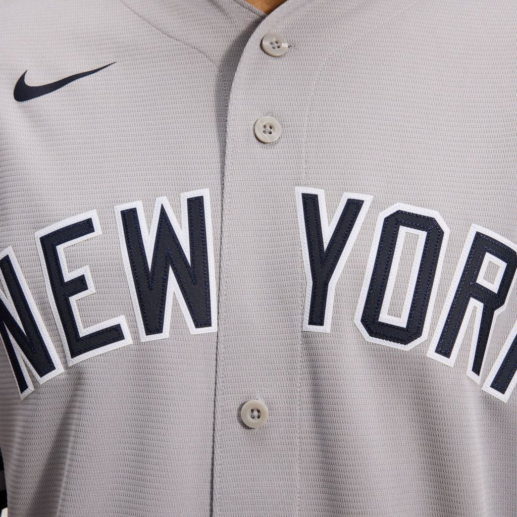 New York Yankees Nike Anthony Volpe Road Replica Baseball Jersey - Gray