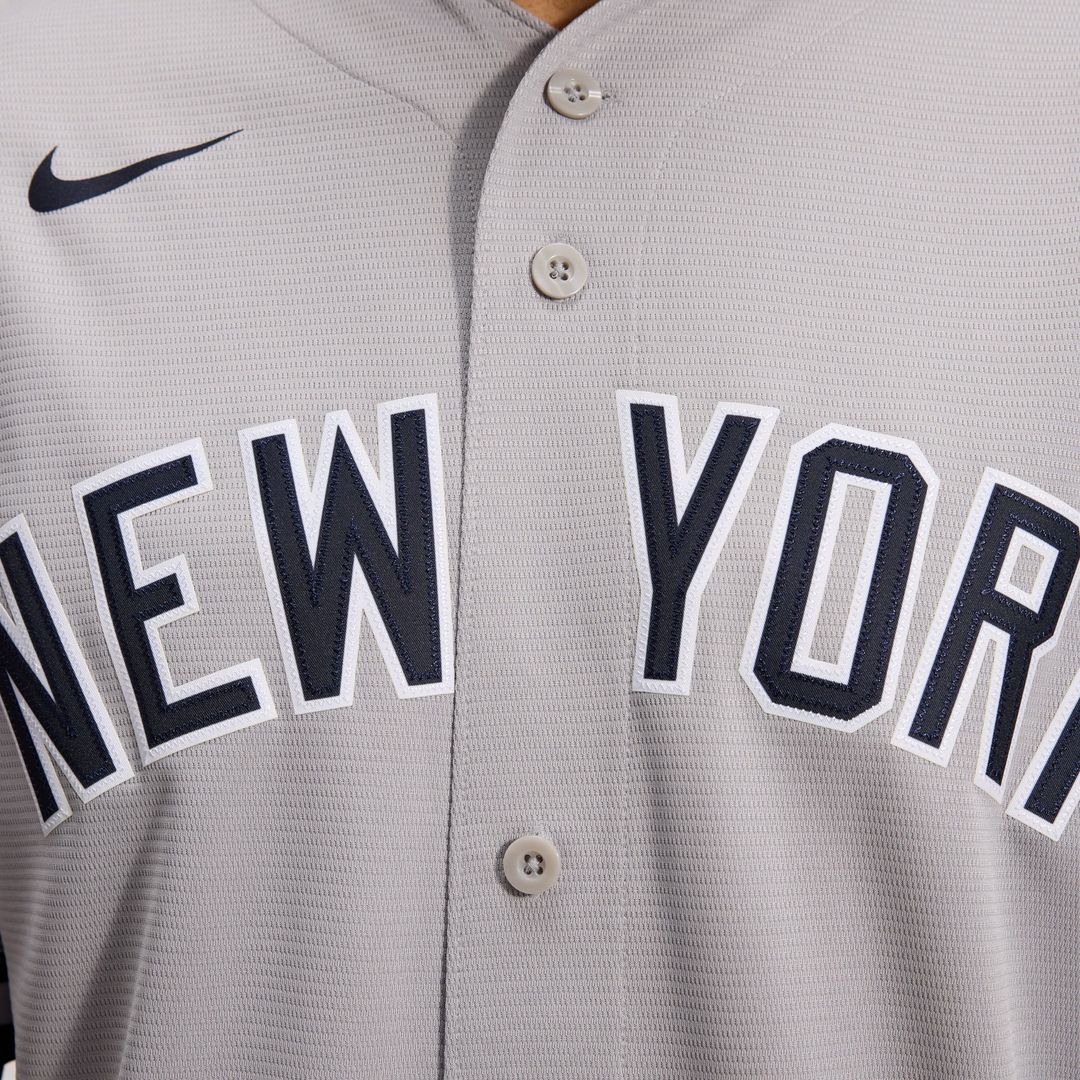 New York Yankees Nike Anthony Volpe Road Replica Baseball Jersey - Gray