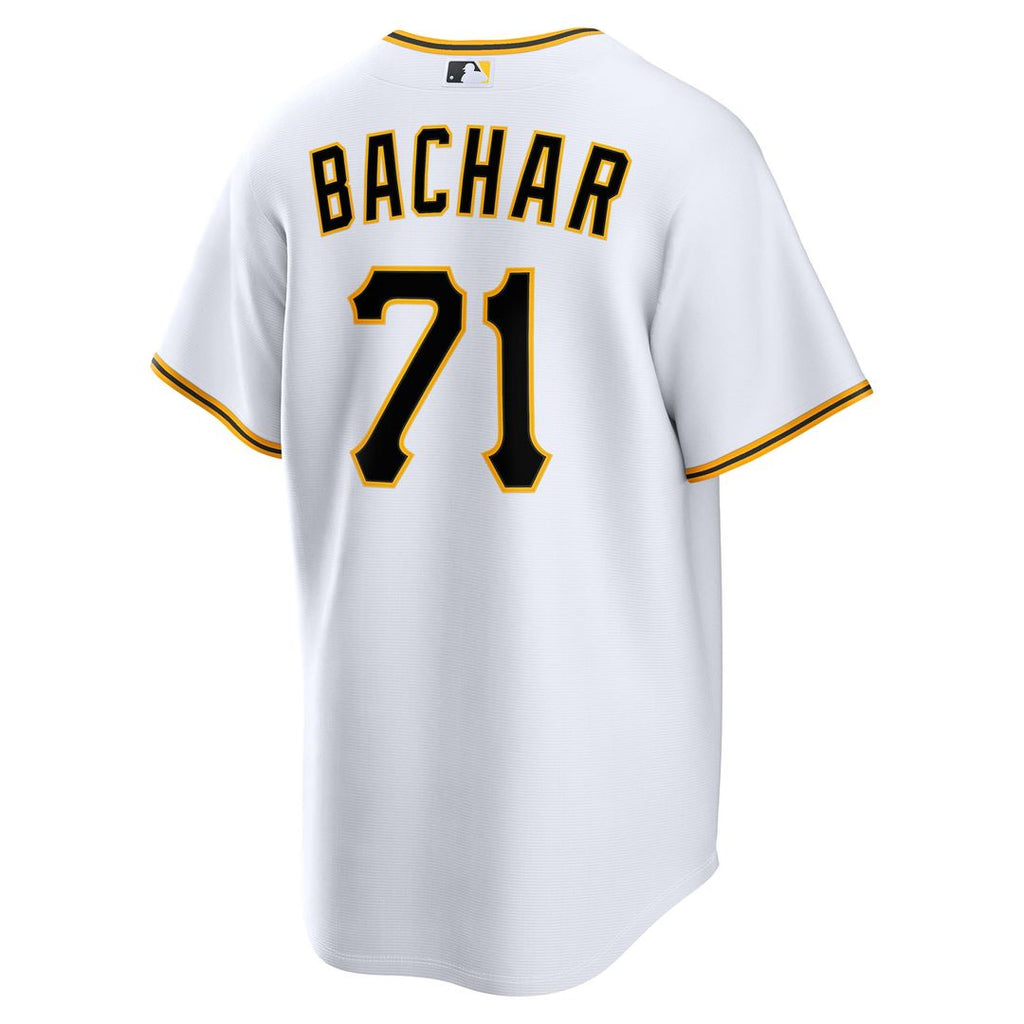Pittsburgh Pirates Nike Lake Bachar Home Replica Baseball Jersey - White