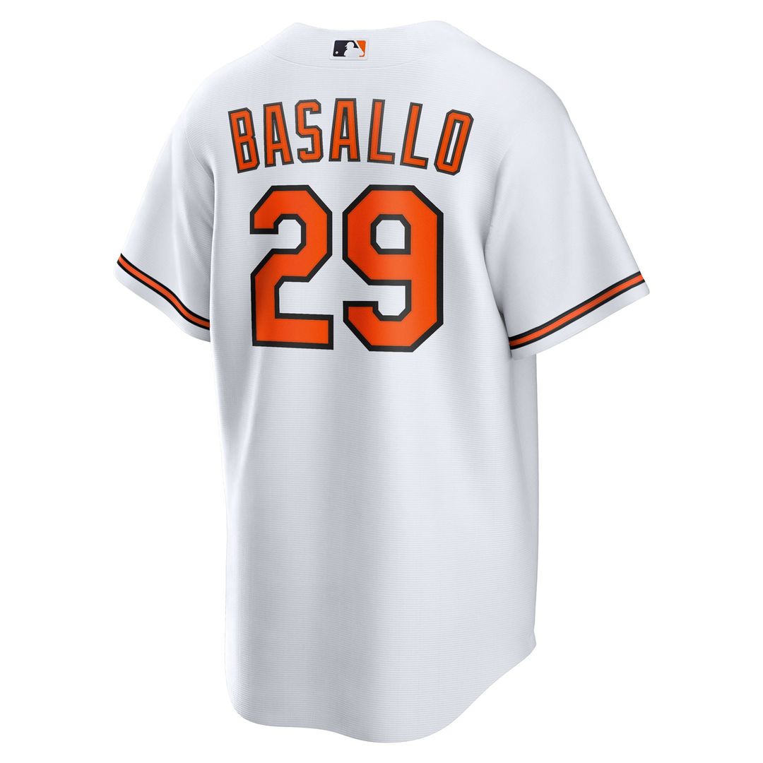 Baltimore Orioles Nike Samuel Basallo Replica Baseball Jersey - White