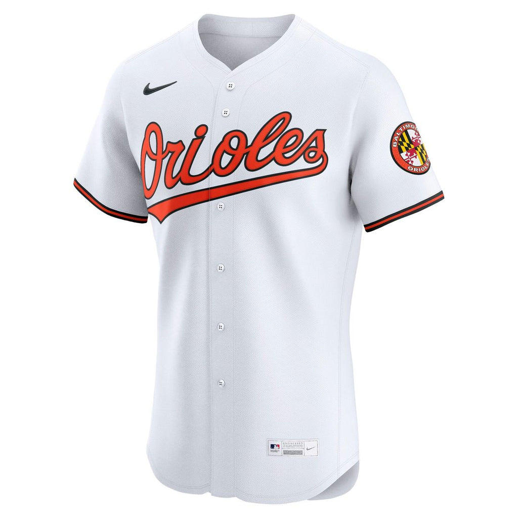 Baltimore Orioles Nike Home Elite Baseball Jersey - White