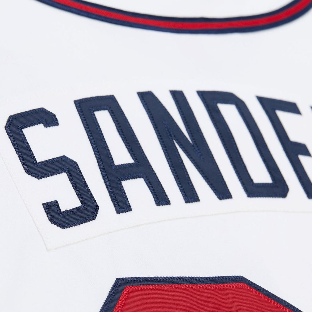 Atlanta Braves Mitchell & Ness Deion Sanders Cooperstown Collection 1992 Authentic Baseball Jersey - White