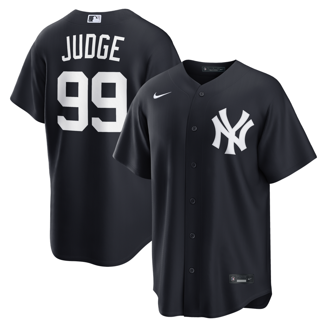 New York Yankees Nike Aaron Judge Alternate Replica Baseball Jersey - Navy