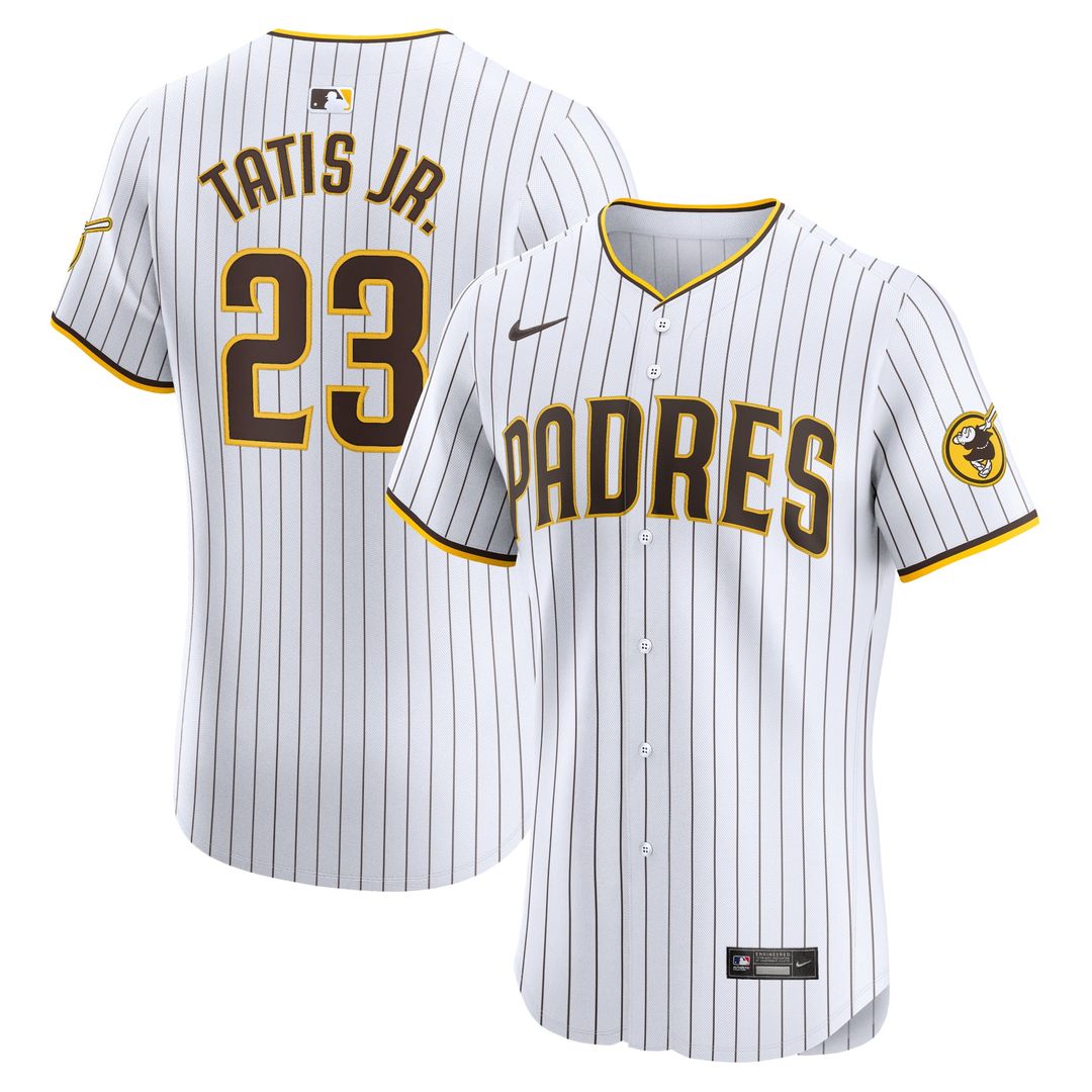 San Diego Padres Nike Fernando Tatis Jr. Alternate Elite Baseball Jersey - Sand