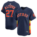 Houston Astros Nike Jose Altuve Alternate Limited Baseball Jersey - Navy