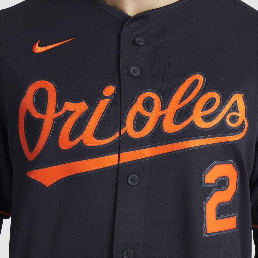 Baltimore Orioles Nike Gunnar Henderson Alternate Limited Baseball Jersey - Black