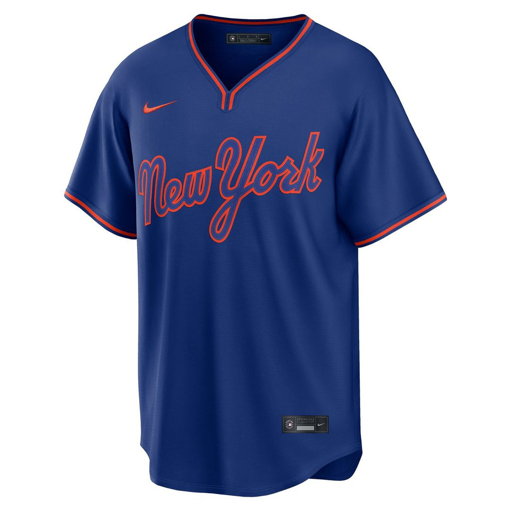 New York Mets Nike Francisco Lindor Alternate Replica Baseball Jersey - Royal