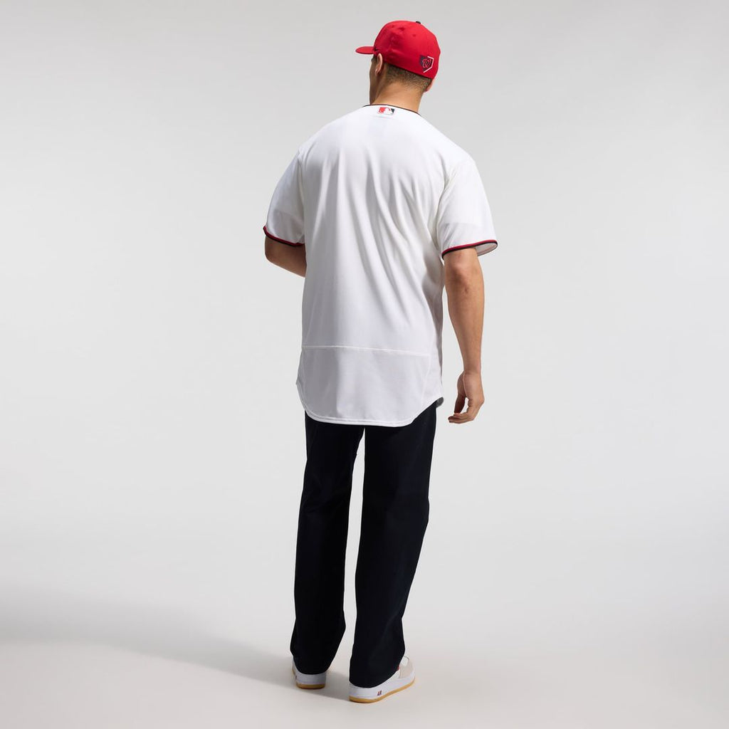 Washington Nationals Nike Home Authentic Baseball Jersey - White