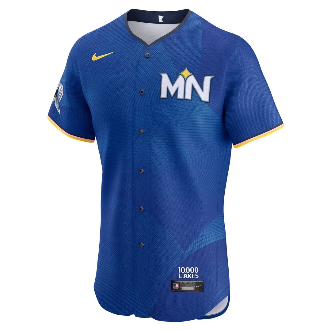 Minnesota Twins Nike City Connect Elite Baseball Jersey - Royal