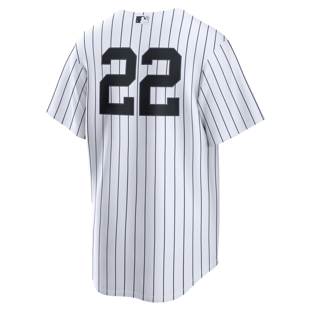New York Yankees Nike Ben Rice Home Replica Baseball Jersey - White