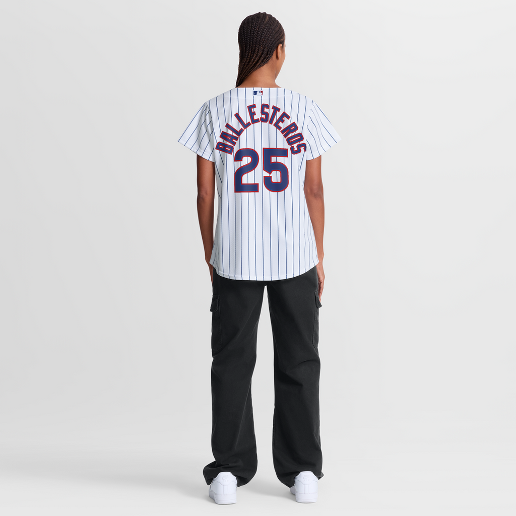Chicago Cubs Nike Women's Moisés Ballesteros Home Replica Baseball Jersey - White