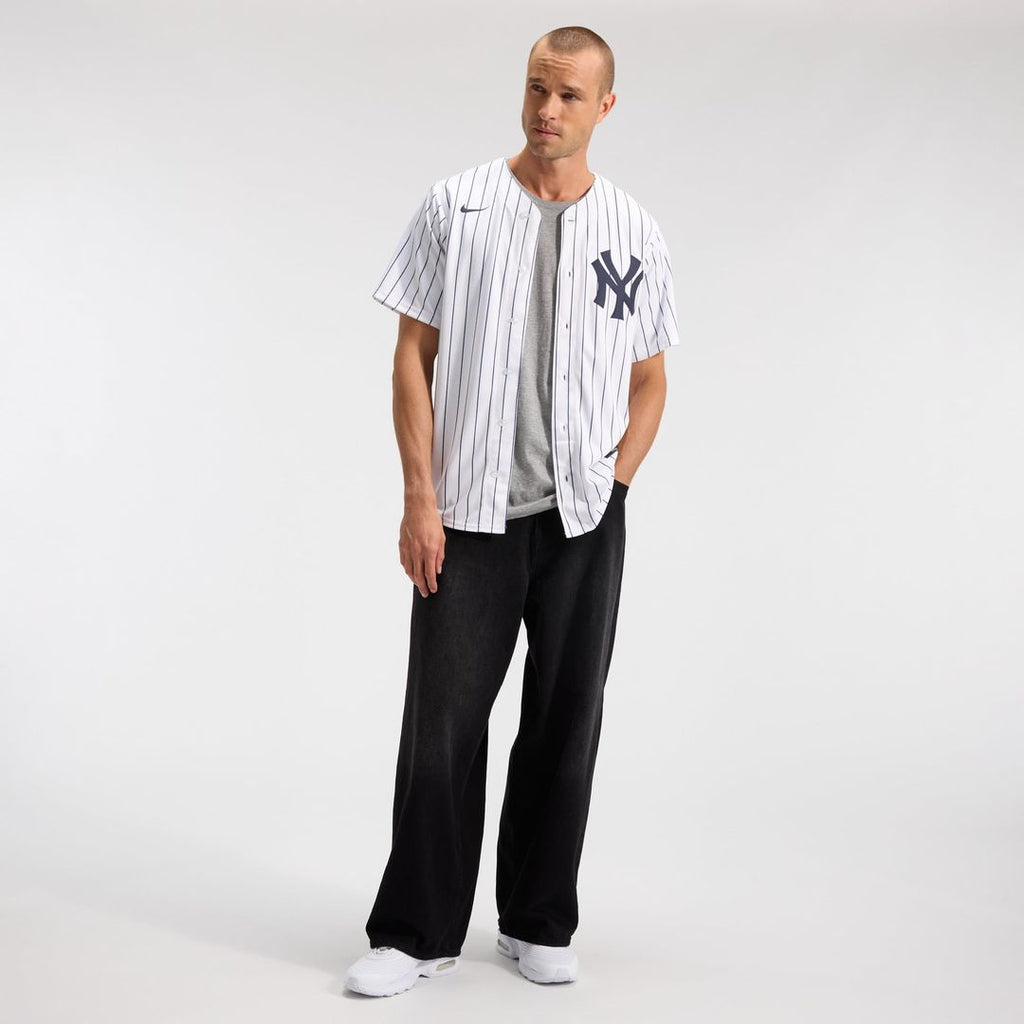 New York Yankees Nike Home Replica Team Baseball Jersey - White