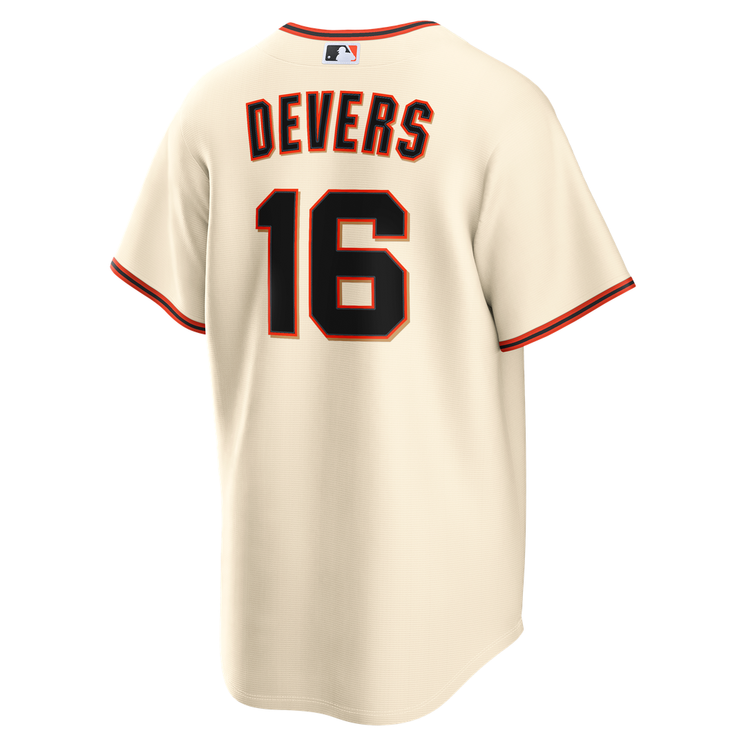 San Francisco Giants Nike Rafael Devers Home Replica Baseball Jersey - Cream