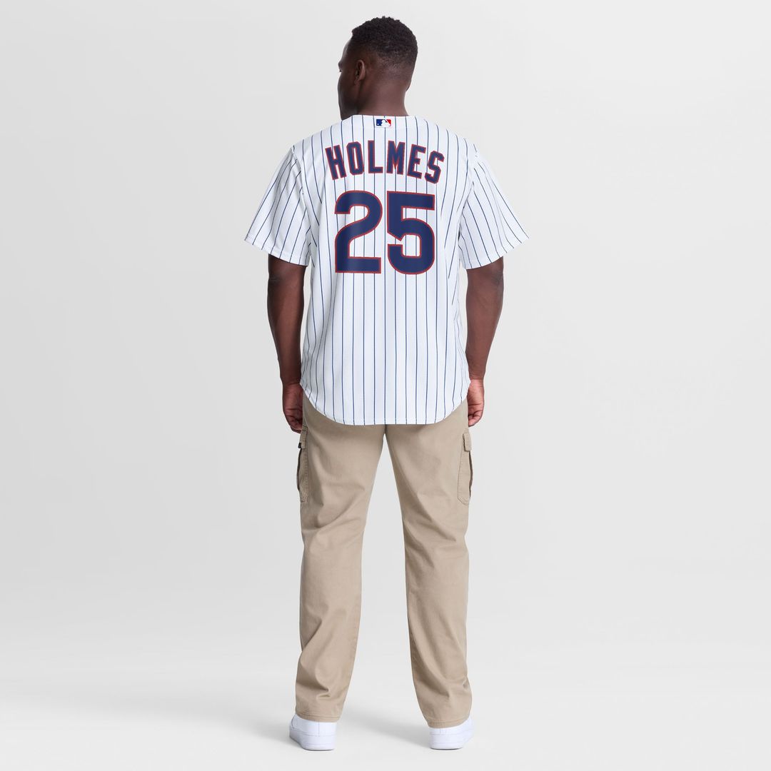 Chicago Cubs Nike Clay Holmes Home Replica Baseball Jersey - White