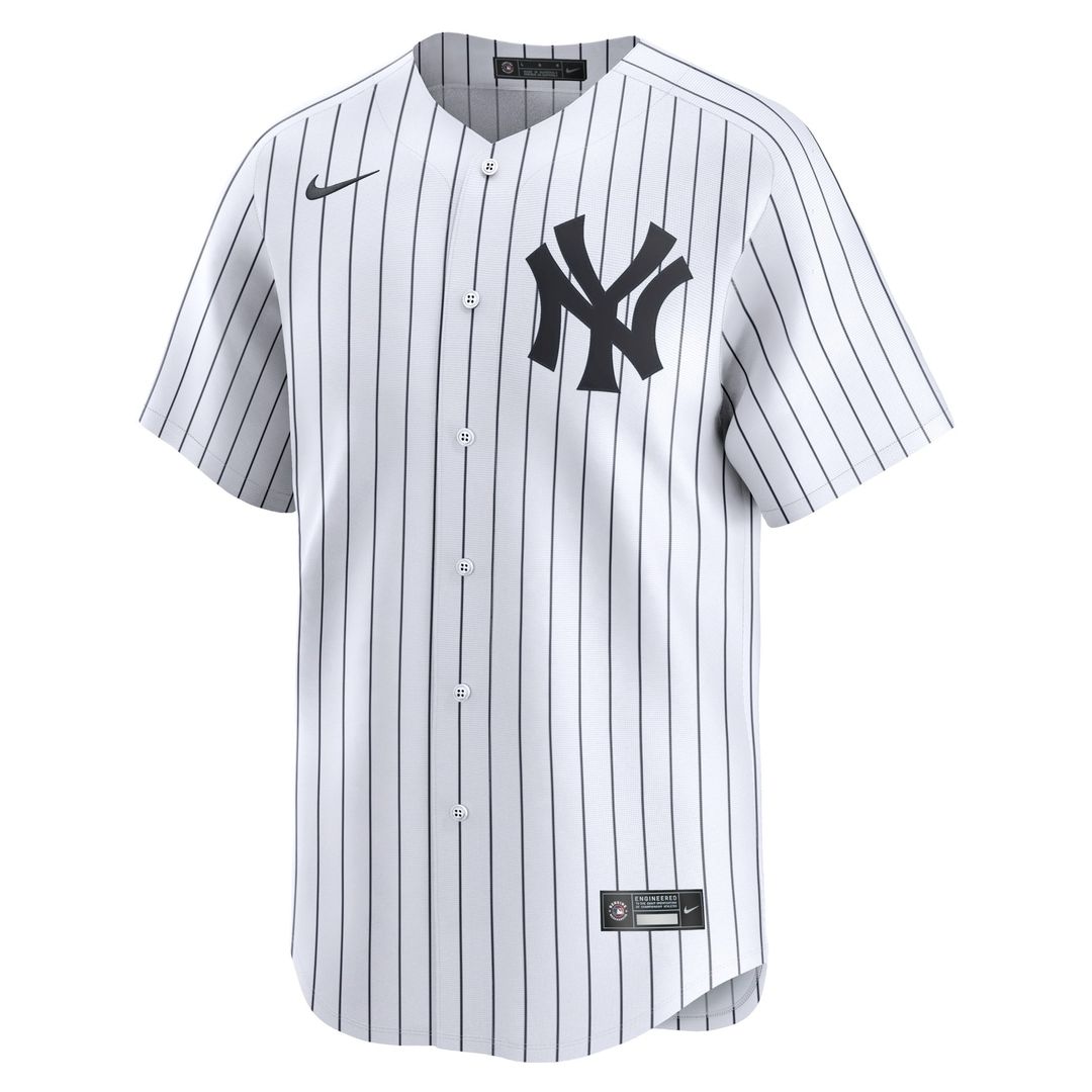 New York Yankees Nike Anthony Volpe Home Limited Baseball Jersey - White