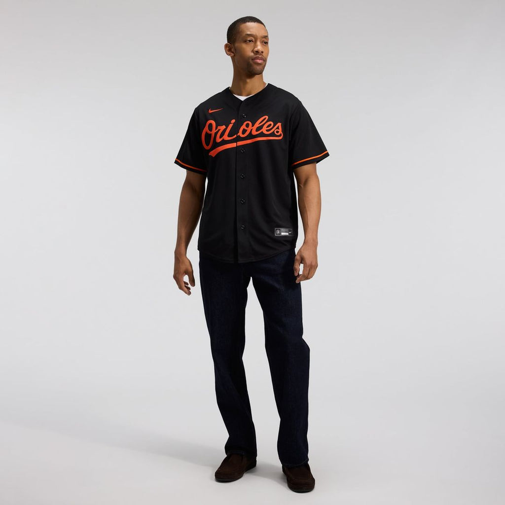 Baltimore Orioles Nike Alternate Replica Team Baseball Jersey - Black