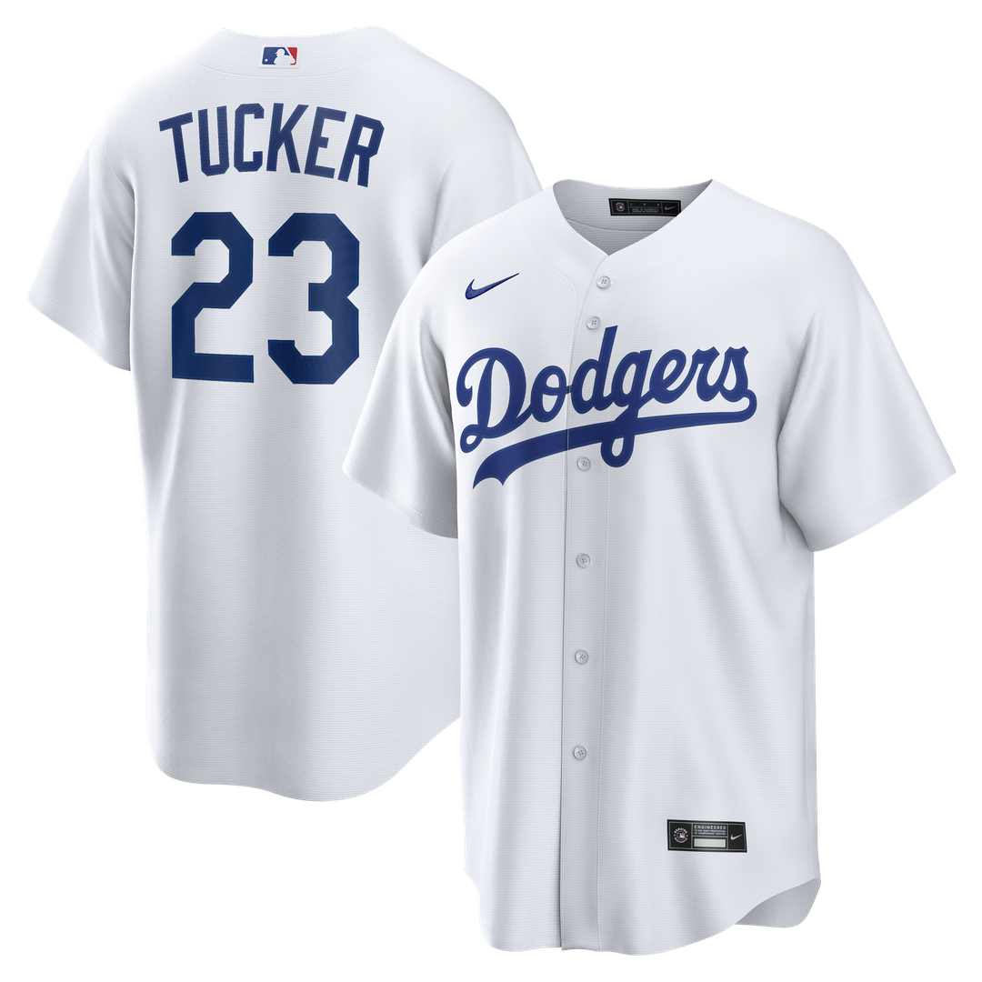 Los Angeles Dodgers Nike Kyle Tucker Home Replica Baseball Jersey - White