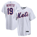 New York Mets Nike Bo Bichette Home Replica Baseball Jersey - White