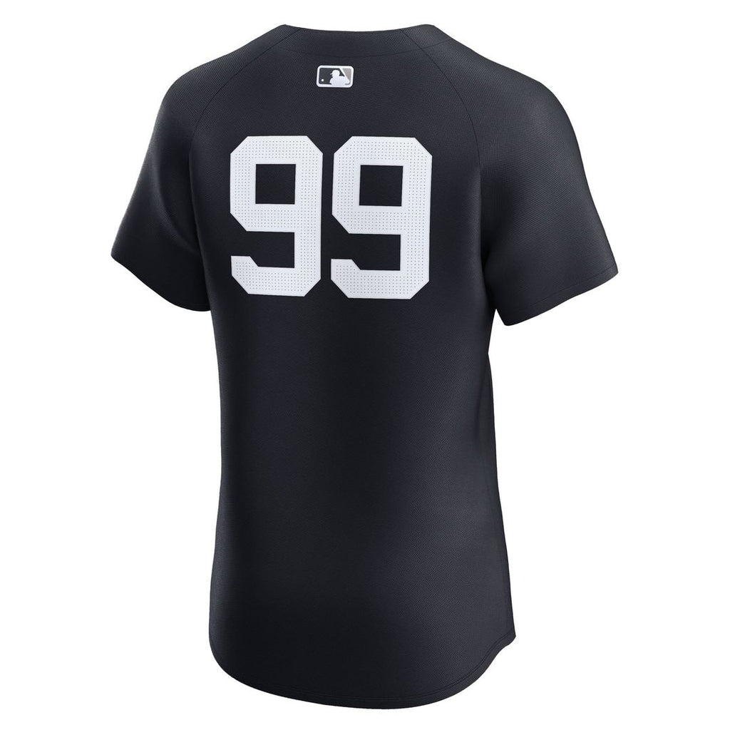 New York Yankees Nike Aaron Judge Alternate 1 Elite Baseball Jersey - Navy