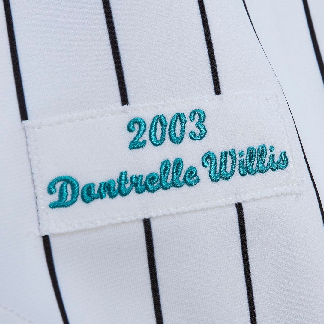 Florida Marlins Mitchell & Ness Dontrelle Willis Cooperstown Collection Authentic Baseball Jersey - White