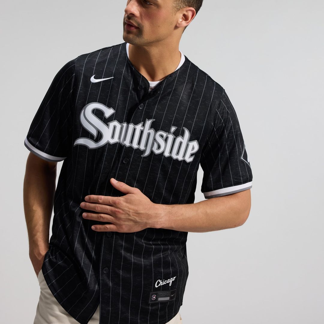 Chicago White Sox Nike City Connect Limited Baseball Jersey - Black
