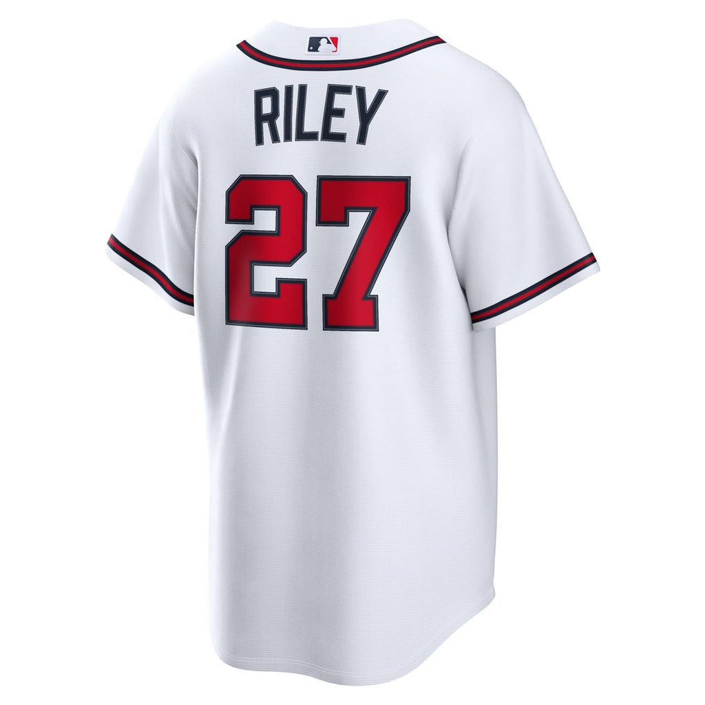 Atlanta Braves Nike Austin Riley Home Replica Baseball Jersey - White