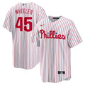 Philadelphia Phillies Nike Zack Wheeler Home Replica Baseball Jersey - White