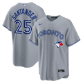 Toronto Blue Jays Nike Anthony Santander Road Replica Baseball Jersey - Gray