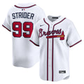 Atlanta Braves Nike Spencer Strider Home Limited Baseball Jersey - White