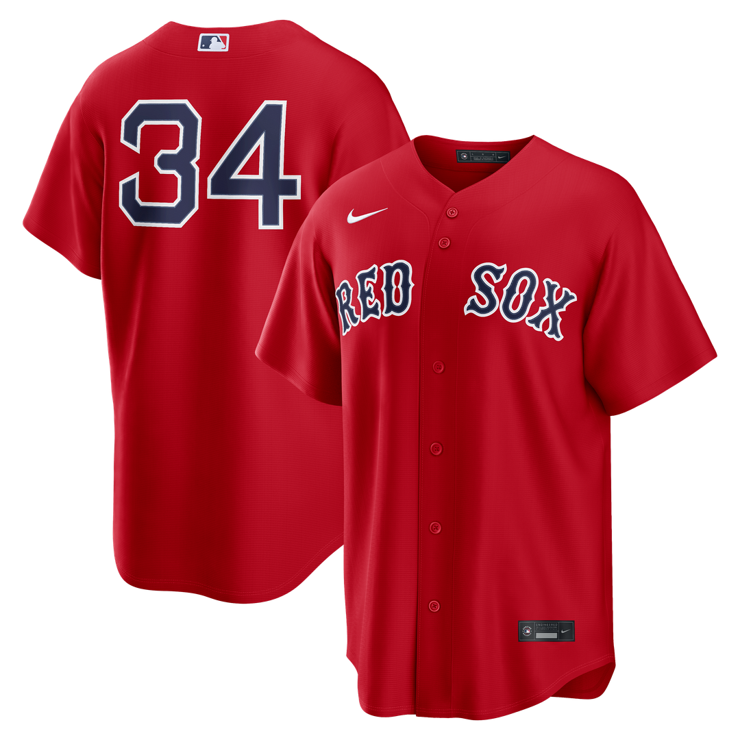 Boston Red Sox Nike David Ortiz Alternate Replica Baseball Jersey - Red