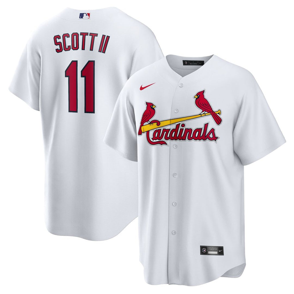 St. Louis Cardinals Nike Victor Scott II Home Replica Baseball Jersey - White